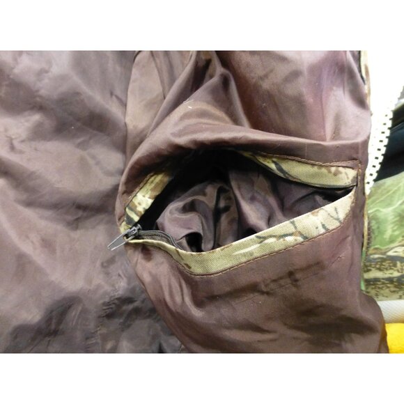 Remington Mens XXL Camouflage Outdoor Hooded Rain Jacket Nylon PVC Backing *Flaw - Picture 14 of 16